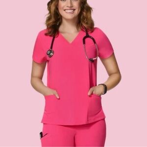 Women's Mandala Scrub Top